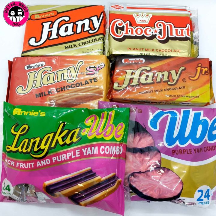 Hany Chocolate / Annies Langka Ube Hany King Hany SP Hany Junior Choc