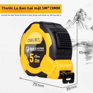 deli | Thước Đo Chính Xác Cao Phong Thủy 5m