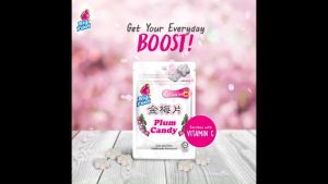 Big Foot Plum Candy 18g x 12pcs Snack Sweet Gula-Gula 糖果