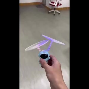 CONUSEA | Flying Robot UFO luminous Spaceman Plane Aircraft Dron Machine indoor Outdoor Games Toys for children Boys Girls Birthday Gifts