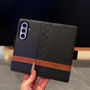 szhaiyu | For Samsung Galaxy Z Fold 8 Ultra Z Fold 8 7 6 5 4 Leather Wallet Case With Card Slot Shockproof Magnetic Back Cover Funda Shell
