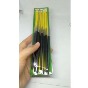 Combo 10 cây móc ráy tai trơn đen vina-Dụng cụ lấy ráy tai
