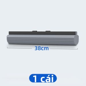 Đầu Mop Thấm Nước Thay Thế Có Khe và Thiết Kế Cuộn