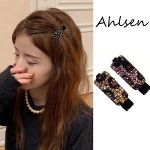 New Colorful Crystal Rhinestone Hair Clips Womens Hairpins Fashion Headwear