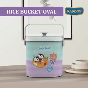 TERMOS NASI NAIBA 12 LITER RICE BUCKET OVAL 2in1: TEMPAT NASI TERLARIS