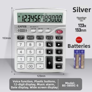 Good | Voice Broadcasting Large Screen Office Calculator