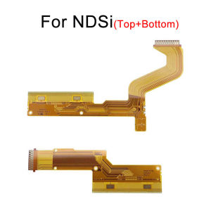 JCD | JCD For DS Lite NDSL NDSi Game Console Top Bottom LCD Display Screen Flex Cable Upper Lower LCD Ribbon Cable Repair Parts
