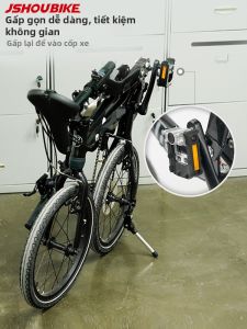 JSHOU BIKE | Đạp Xe Đa Năng Gấp Được Không Trượt Bền Từ Hợp Kim Nhôm