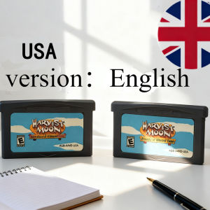 Bandai | USA GBA Game Cartridge Harvest Moon Series 32 Bit Video Game Console Card Friends of Mineral Town for GBA/SP/DS