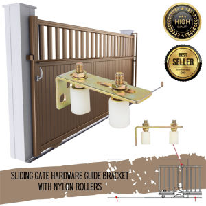 Adjustable Nylon Wheel Frame & Sliding Gate Upper Guide Bracket