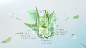 Wardah Nature Daily Aloe Hydramild Facial Wash 60ml 100 ml / Pembersih Muka Ekstrak Lidah Buaya Wardah / Sabun Cuci Muka Lidah Buaya