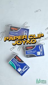Trigonal Clips No 3 Joyko Paper Clip Kecil Penjepit Kertas Kecil