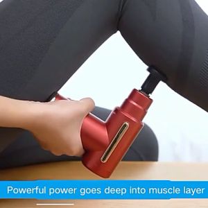 ★COD★ Massage Gun Alat Pijat Elektrik 4 In 1Deep Tissue Muscle Massage Gun Massager Otot Electric