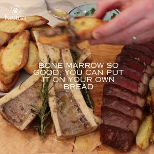 Kenna 100% Natural Tasty Healthy Dog Food Snack & Treats. Beef Marrow Bone Chicken Duck.