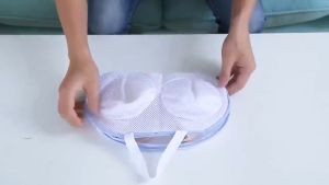 Zipper Laundry Net Bag Travel Laundry Bag Washing Machine Set Special Anti-deformation Washing Bra Mesh Bag