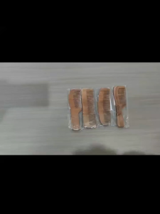 Natural Peach Wood Comb Close Teeth Anti-Static Head Massage Hair HealthTools