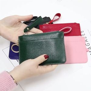 Ví nữ thời trang nhiều ngăn móc khóa tiện dụng thiết kế nhỏ gọn LX351