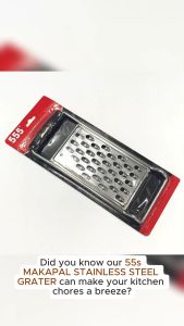 Cheese Grater - Stainless Steel Food Fruit Vegetable Shredder Grinder Multi-purpose