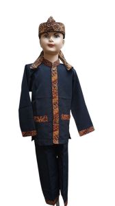 stelan baju pangsi anak laki laki grstis iket