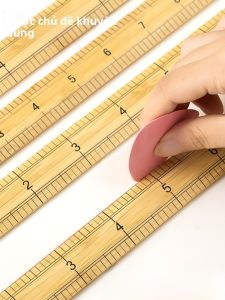 Thước Đo Vải Bằng Tre Dài 1 Mét Thước Đo Vải Thước Đo Thẳng Thước Đo Gỗ Công Cụ Tự Làm Cho Thợ May