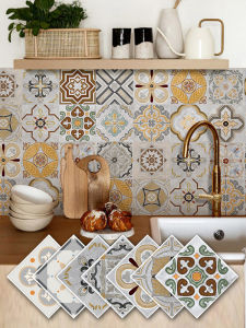 Dép Đi Trong Nhà PVC Chống Thấm Nước Chống Dầu Chống Nắng Trang Trí Tường Phòng Ngủ Phòng Tắm Tự Dính Chống Thấm Nước