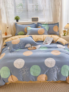 Thickened Pure Cotton Bedding Set 100% Cotton Bed Sheet Style Three Piece Dormitory Bedding Set Season Universal for All Beds