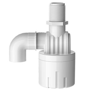 Automatic Water Level Controller Float Valve Switch Self-Stop Water Tower Top-Up Control Valve Thread Connection Plastic Material