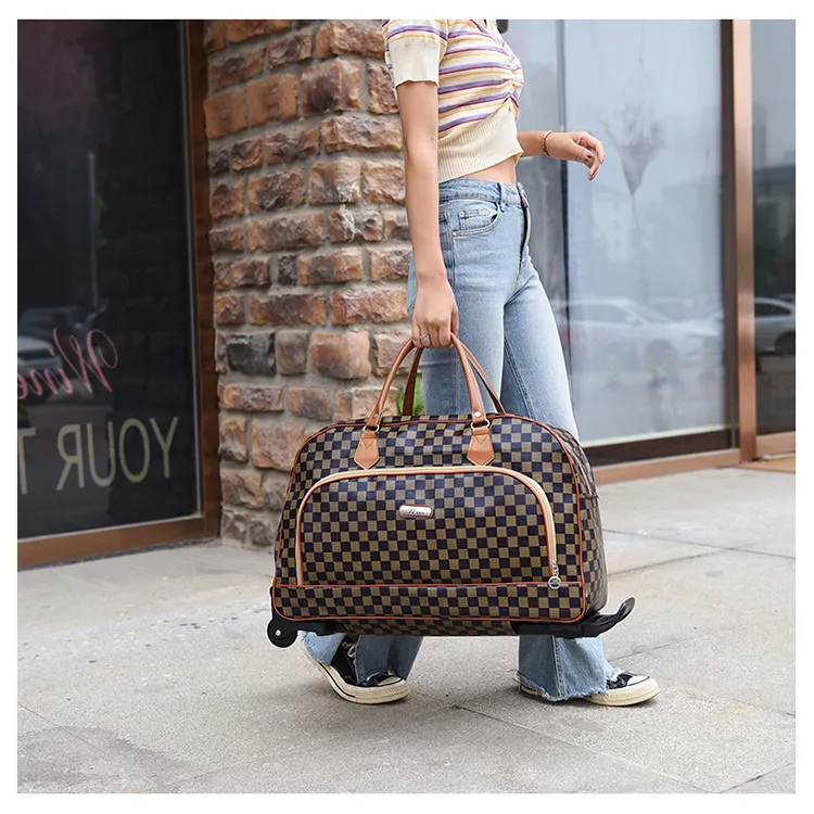 Womens travel bag with on sale wheels