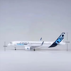 Mô Hình Máy Bay Airbus A320 NEO Tỷ Lệ 1:80 47cm Đồ Chơi Máy Bay Chở Khách Có Đèn Và Bánh Xe Chất Liệu Nhựa Resin Quà Tặng Trưng Bày Cho Người Hâm Mộ