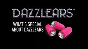 USA Hearos DAZZLEARS Noise Cancelling and Hearing Protection Ear Plugs | Worlds 1st Bling Women Anti Noise Earplugs NRR32 Penutup Telinga 防噪音耳塞
