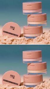 Ready Set Glow RSG Badass Loose Setting Powder l Oil Control Powder | Medium Coverage Make Up | Perfect for dry oil sensitive skin | Setting Powder |  Local Makeup Brand