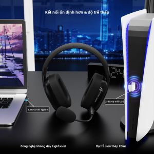 ATTACK SHARK | Tai Nghe Chơi Game Không Dây ATTACK SHARK L80PRO Bluetooth Có Micro Khử Tiếng Ồn Động Tương Thích Có Dây & Không Dây