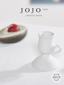 Đèn Cầy Gốm Nordic Decorative JOJOS L. PD.Mado Trang Trí Nhà Hiện Đại Đơn Giản Đồ Trang Trí Nhà Dùng Cho Đèn Cầy