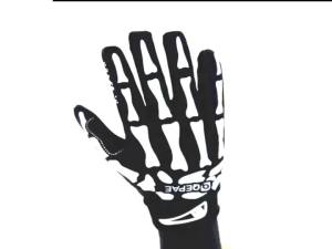 Full Finger Gloves Skeleton Print Warm Sport Cycling Glove Men and Women Skull Glove Anti-slip Mittens Bike Bicycle Equipment