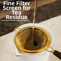 Creative Japanese Style Stainless Steel Tea Strainer. 