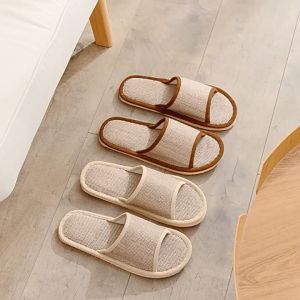Fashion Home Slippers For Women Mens Couples Casual Home Slippers Indoor Floor Flat Shoes Sandals