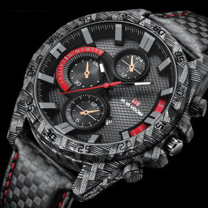 ELF TRIBE Carbon Fiber Military Watches Sports Watch for Men