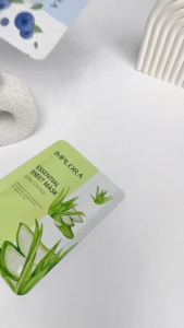 Implora Masker Wajah Essential Sheet Mask - Perawatan Mencerahkan Kulit Bercahaya & Sehat Hydrating Essence