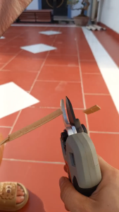 Kéo cắt tỉa cành cây dùng pin Kapusi Japan  chuyên dụng cho thợ  bảo hành 6 tháng