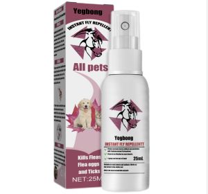 YEGBONG Pet Fur Insect Repellent Spray: Soothing Skin Protection Against Fleas, Ticks & Mosquitoes