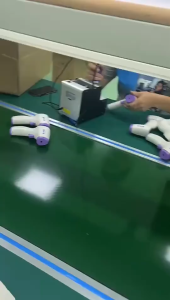 nhiệt kế đo nhiệt độ trán không tiếp xúc của nhà sản xuất nhiệt kế điện tử cầm tay tại nhà sạc bằng giọng nói