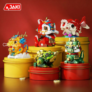 Jaki | Bộ Gạch Thú Thần Thoại và Múa Sư Tử
