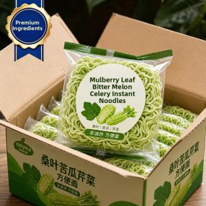 WENXIANGZAN | Diabetic Friendly Buckwheat Greens Vegetable Noodle