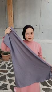 Koyu Hijab Bergo Jersey Premium Auliya Instan Panjang