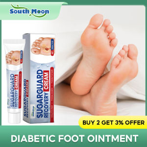 南之月 | Diabetic Foot Cream Soothes Discomfort Relief Feet Ulceration Stabilizes Blood Sugar Level Health Diabetics Treatment Ointment