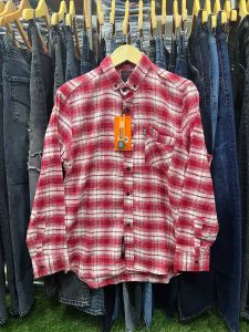 KEMEJA PRIA LENGAN PANJANG MOTIF KOTAK BAHAN FLANNEL-CASUAL DISTRO