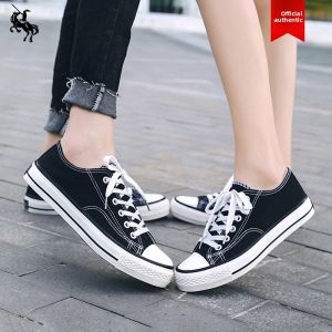 JIFANPAUL | Fashion Versatile Breathable Canvas Shoes Low-top