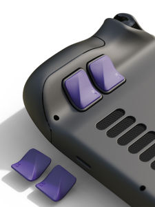 Skull & Co. Steam Deck/OLED Thickened Back Key Protection Sticker Corselet Mist Crow Custom Modification for Portable Game Console