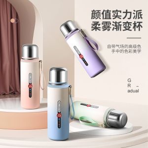 Cốc Nước Cách Nhiệt Nhỏ Pháo Hoa Màu Sắc Ngoài Trời Cốc Trà Ngoài Trời Đơn Giản Cốc Nước Xe Hơi Cốc Nước Cầm Tay Cốc Nước Cách Nhiệt