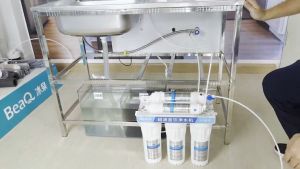 6-Stage/5-Stage UF Alkaline Ultraviolet Light Water Purifier System - NSF/ANSI Certified UV Sterilization & pH Enhancement for Household/Commercial Use (Model: UF-Alkaline)